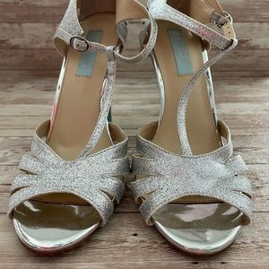 Betsey Johnson Wedding Blue High Heels